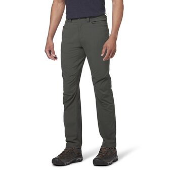 ROYAL ROBBINS MEN'S ACTIVE TRAVELER STRETCH PANT ASPHALT (Y74183-568)