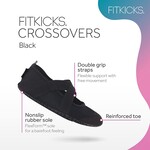 FITKICKS FITKICKS CROSSOVER FOOTWEAR, BLACK