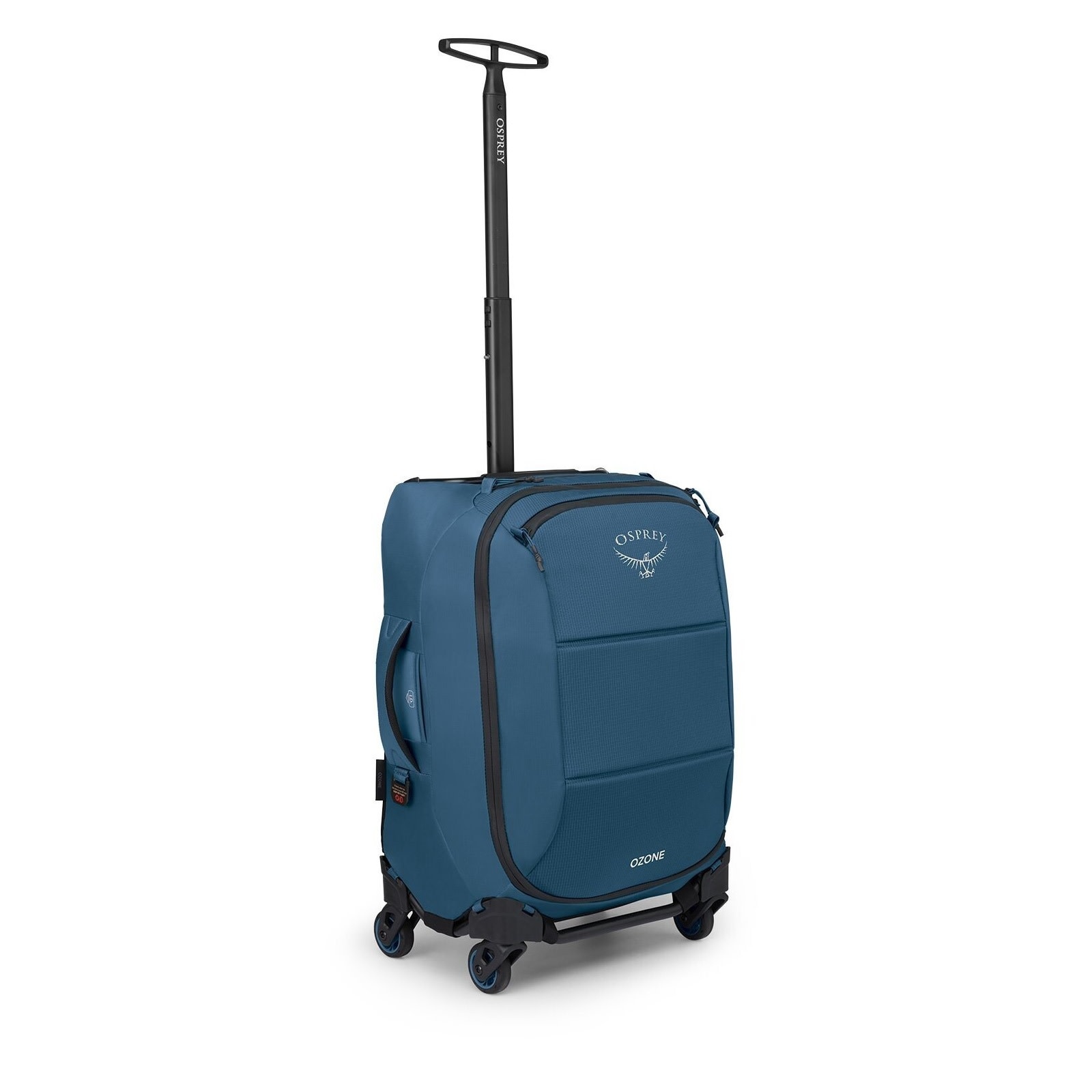 OZONE 4 WHEEL CARRY ON 38L 21.5 COASTAL BLUE 10004637 Urban Traveller