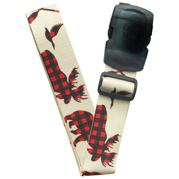 PATTERNED LUGGAGE STRAP