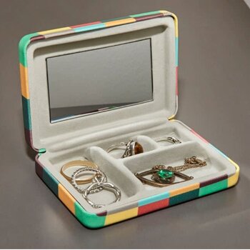 PORTABLE JEWELRY CASE (OR104-A) ASSTD