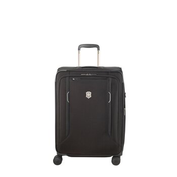 VICTORINOX SWISS ARMY WERKS 6.0 MEDIUM SOFTSIDE UPRIGHT (605408) BLACK