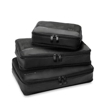 BRIGGS & RILEY CARRY-ON EXPANDABLE PACKING CUBE SET (X111-4) BLACK