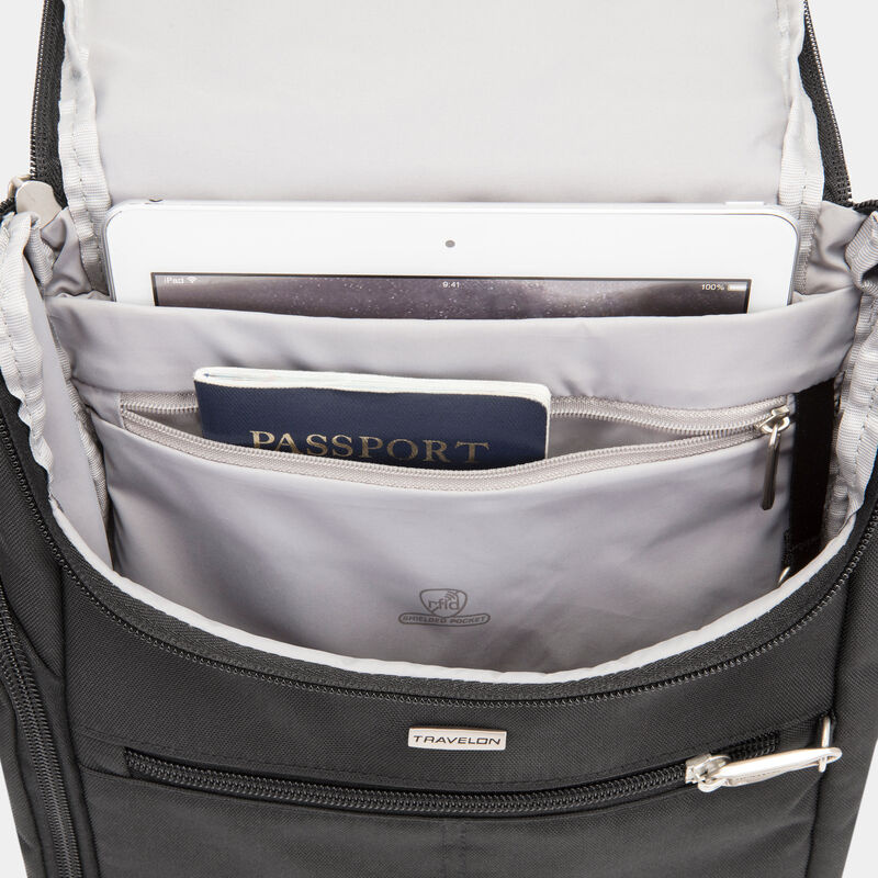 Travelon Anti Theft Classic Small Convertible Backpack 43045