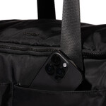 BAGGALLINI DELUXE FIFTH AVENUE WEEKENDER (FAW860) BLACK TWILL