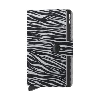 SECRID MINIWALLET ZEBRA GREY