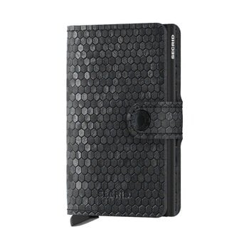 SECRID MINIWALLET HEXAGON BLACK