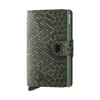 SECRID MINIWALLET HEXAGON GREEN