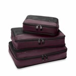 BRIGGS & RILEY CARRY-ON EXPANDABLE COMPRESSION PACKING CUBE SET, PLUM (X111-64)