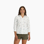 ROYAL ROBBINS WOMEN'S EXPEDITION PRO 3/4 SLEEVE (Y322039-124) IVORY CASWELL PT