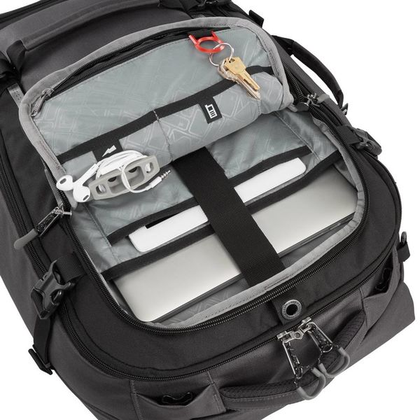 EAGLE CREEK GEAR HAULER BACKPACK (EC0A34PC199) ASPHALT BLACK