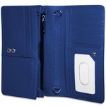 Jack Georges CHELSEA CONTINENTAL WALLET, BLUE (5722)