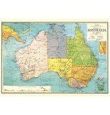 Poster Australia Map
