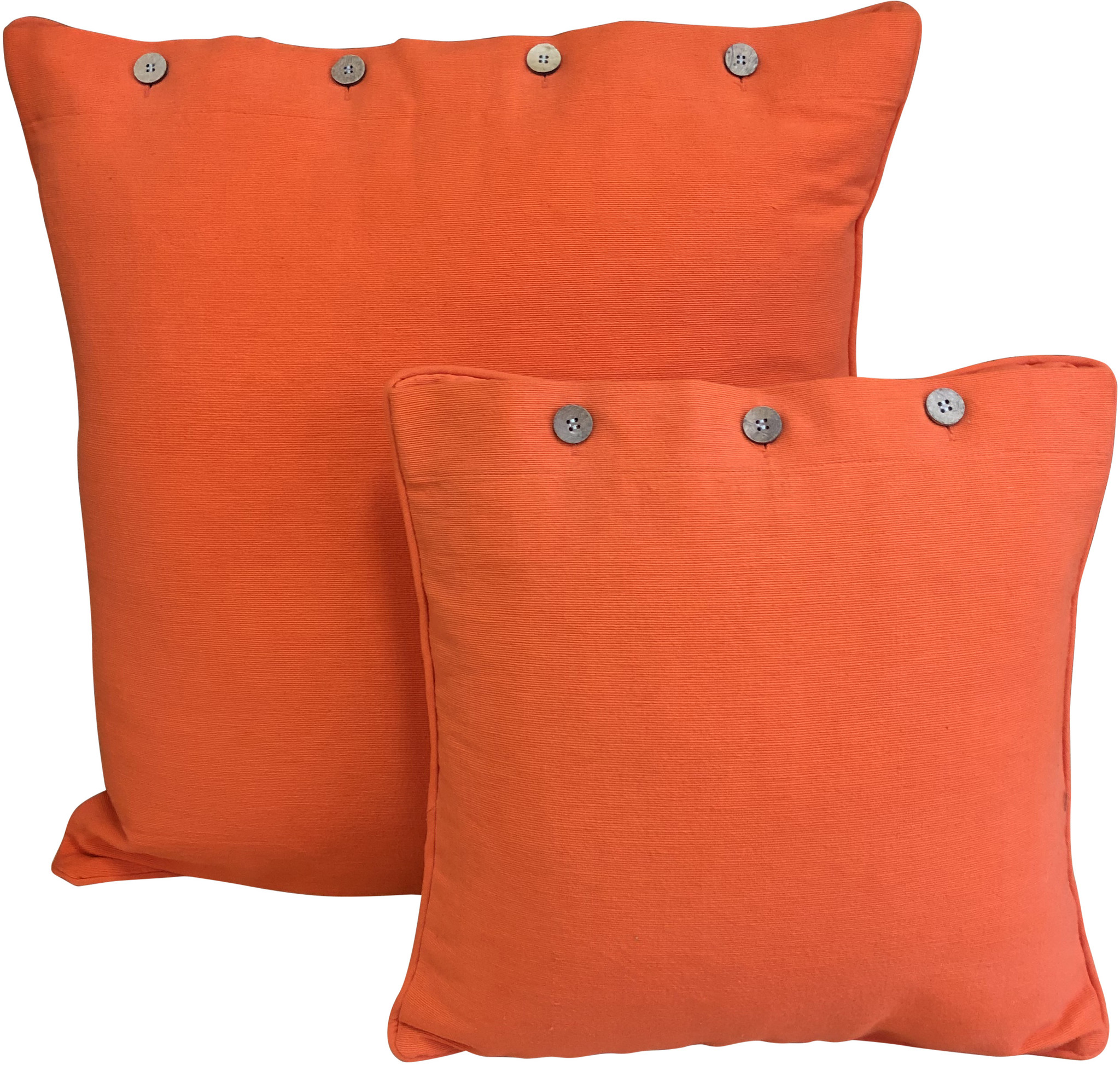 orange pillow cover