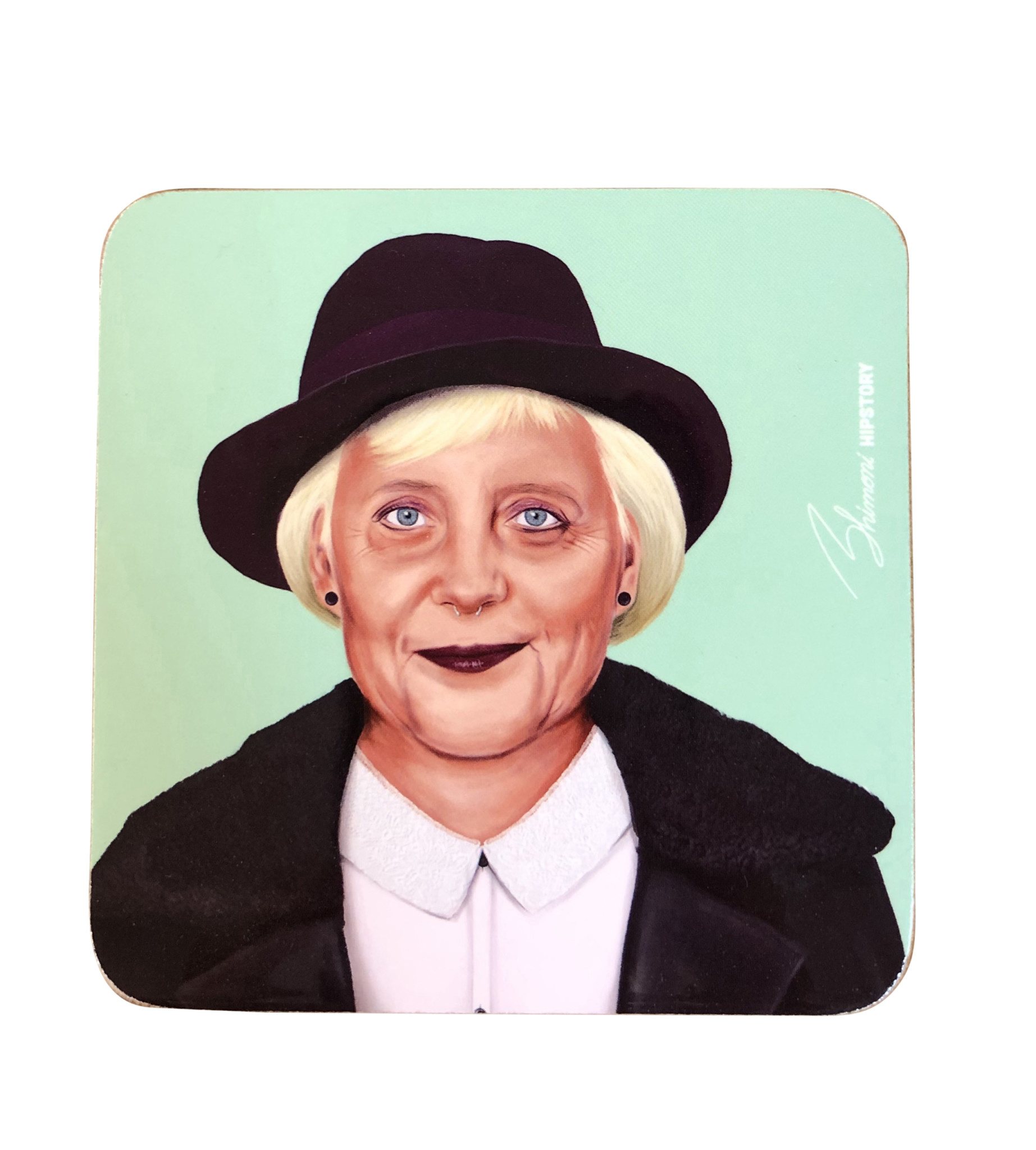 Hipstory Angela Merkel Coaster