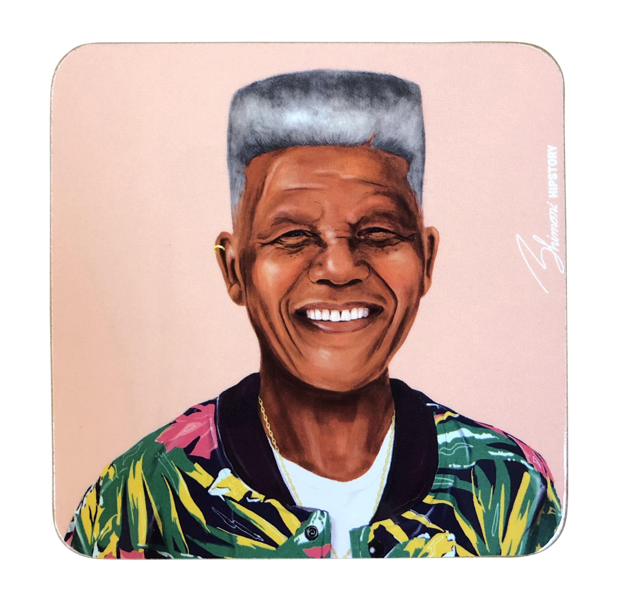Hipstory Nelson Mandela Coaster
