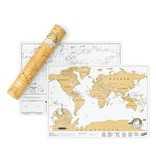 Scratch Map- Original Travel Edition