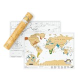 Scratch Map- Original Travel Edition