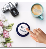 ISAlbi Yes Dear Button