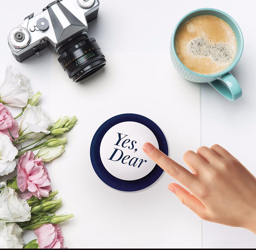 ISAlbi Yes Dear Button