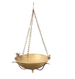 Metal Hanging Bird Bath