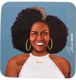 Hipstory Michelle Obama Coaster