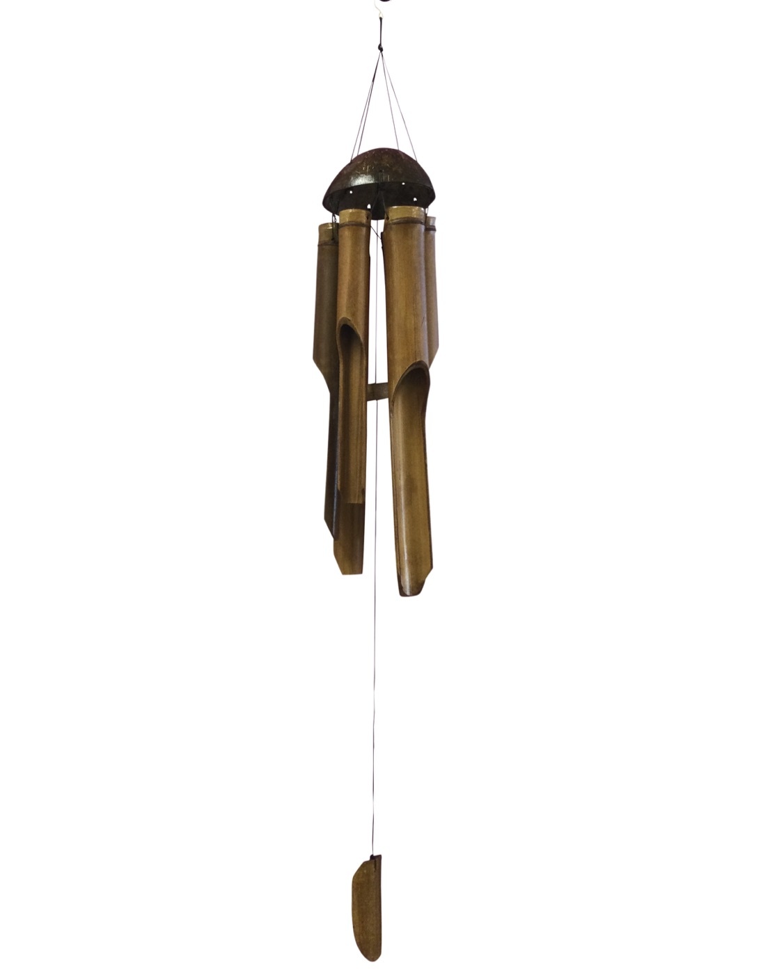 Bamboo Wind Chime - Coconut Top
