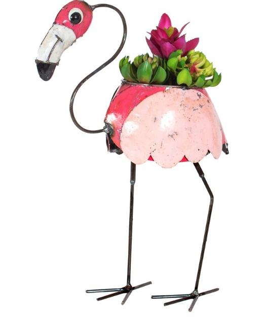 Think Outside Planter - Flamingo