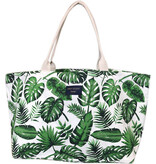 Craft Studio Large Beach Bag Palm Botanical