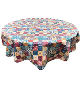 Craft Studio Round Tablecloth - Moroccan