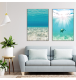 Framed Canvas - Ocean Floor