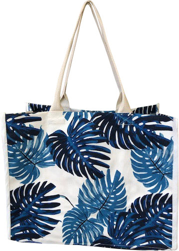 Craft Studio Small Beach Bag -  Blue Tropics