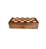 D'Netto Holdings Folding Chess Set - Brass Clip ( Small)
