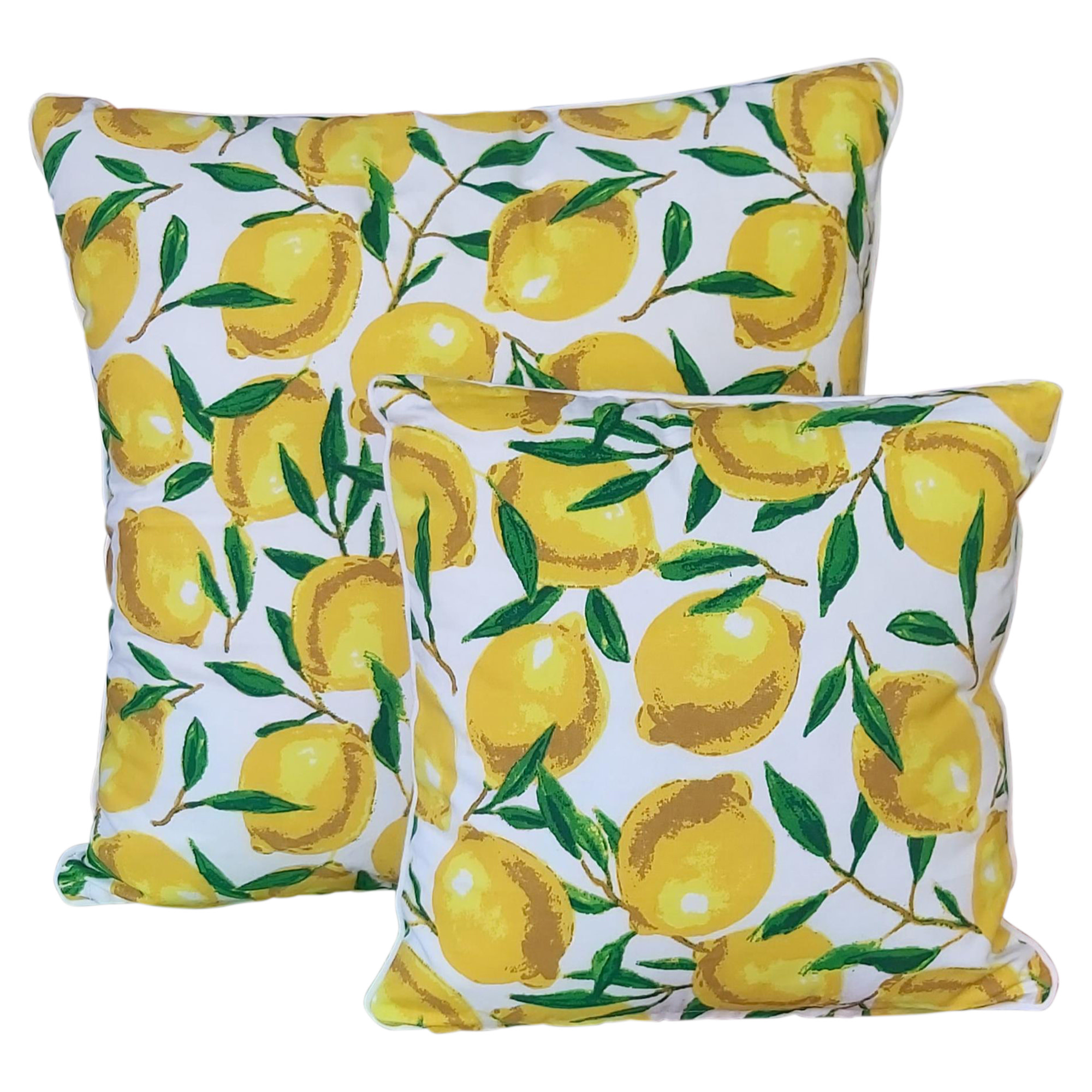 Lemon Cushion Cover Gecko Interiors