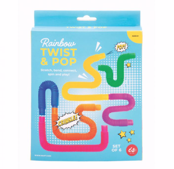 Rainbow Twist and Pop Tubes Rainbow Twist and Pop Tubes