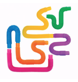 ISAlbi Rainbow Twist & Pop Tubes (Set of 6)