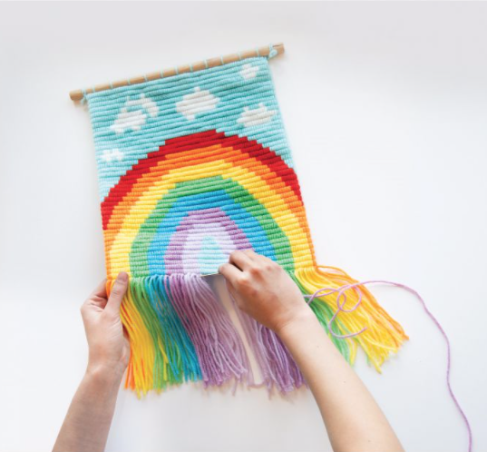 ISAlbi Make Your Own Wall Hanging - Rainbow