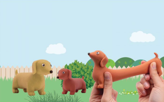 ISAlbi Stretchy Sausage Dog