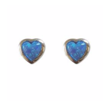 Fabienne Opal and Sterling Silver Stud Earrings