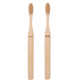 Bamboo His & Her Toothbrush Set