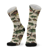 Red Fox Sox Fish Socks - Made From Bamboo