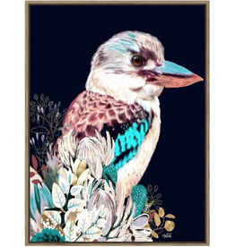 Framed Canvas -  Burrill Kookaburra