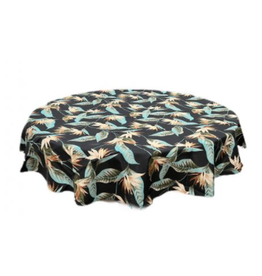 Craft Studio Round Tablecloth - Midnight Island