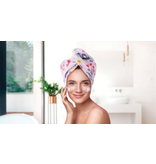 Turban Hair Towel - Botanical