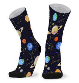 Red Fox Sox Space Socks - Made From Bamboo