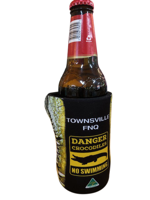 Local Bloke Stubby Cooler - Townsville Croc