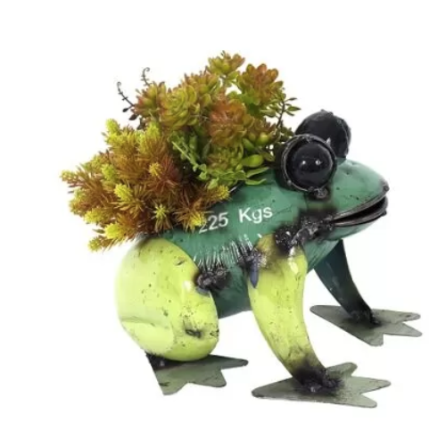 Think Outside Pad Me Pond Frog - Planter