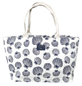 Craft Studio Large Beach Bag -  White Shell