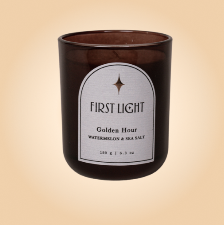 First Light Fragrances Golden Hour Candle 180g