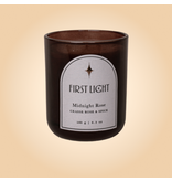 First Light Fragrances Midnight Rose Candle 180g